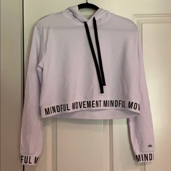 ALO Yoga Tops - Alo Yoga Cropped Sweatshirt